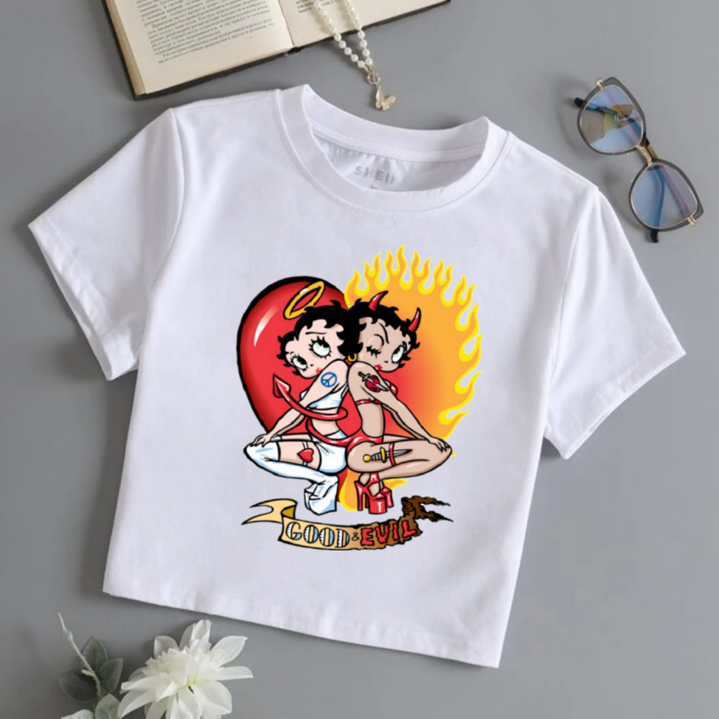 Betty Boop T-shirt Images DTF/Sublimation Bundle