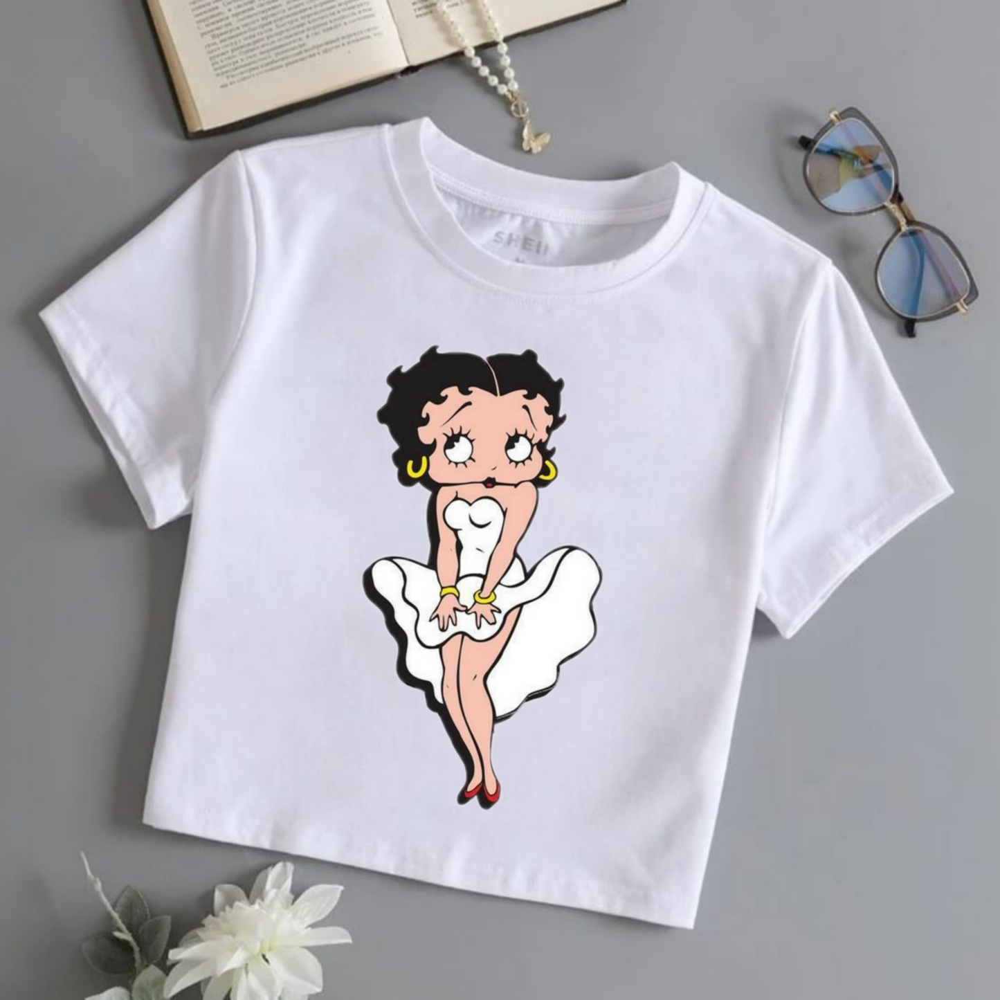 Betty Boop T-shirt Images DTF/Sublimation Bundle