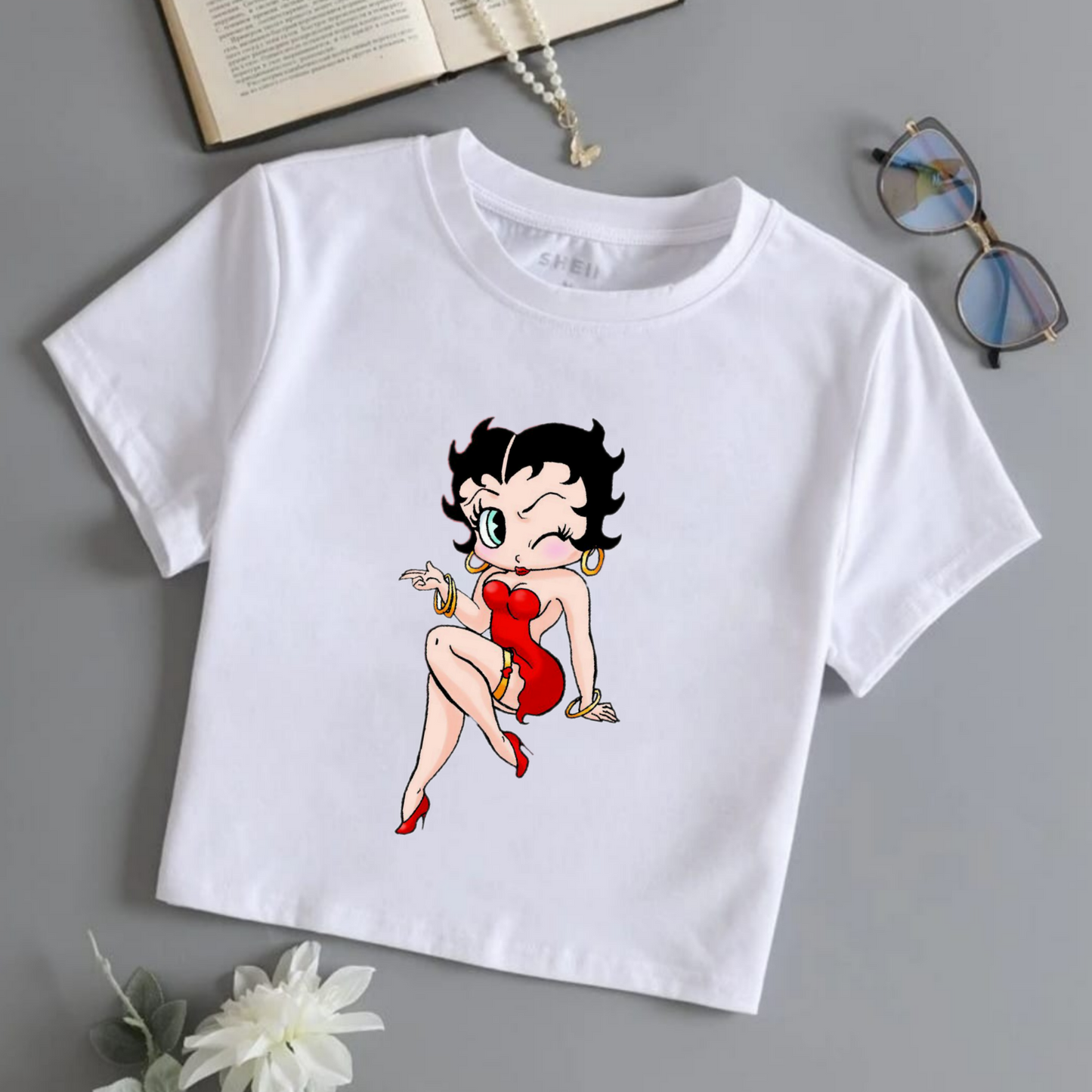 Betty Boop T-shirt Images DTF/Sublimation Bundle