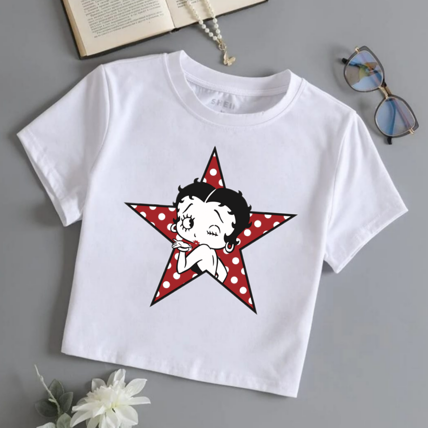 Betty Boop T-shirt Images DTF/Sublimation Bundle