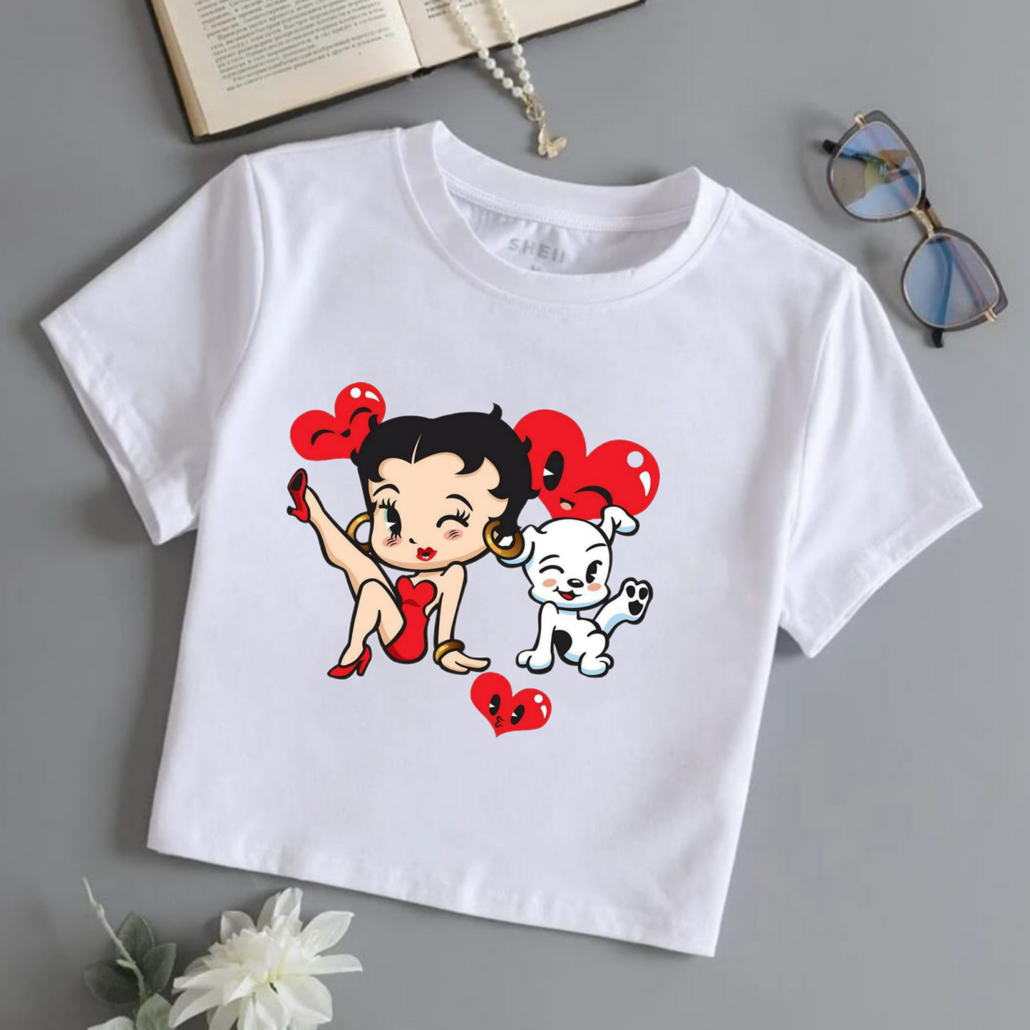 Betty Boop T-shirt Images DTF/Sublimation Bundle