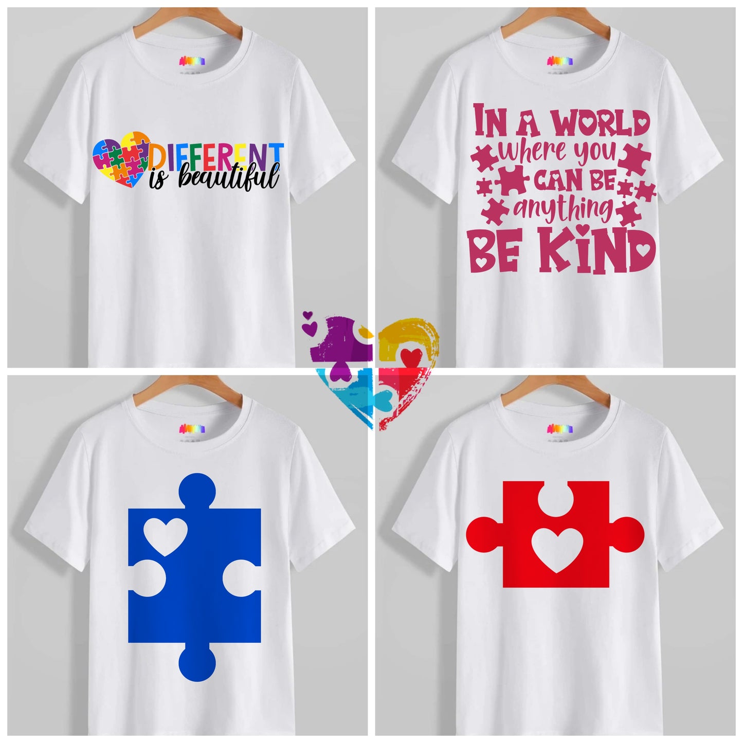 Autism T-shirt Images DTF/Sublimation Bundle