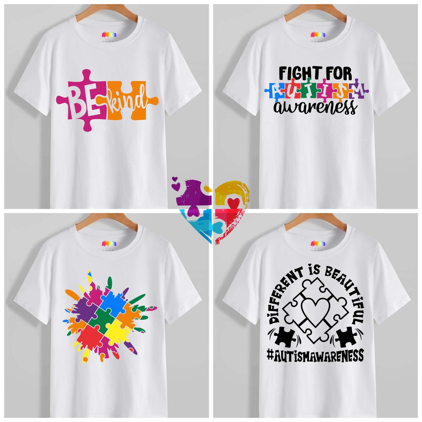 Autism T-shirt Images DTF/Sublimation Bundle