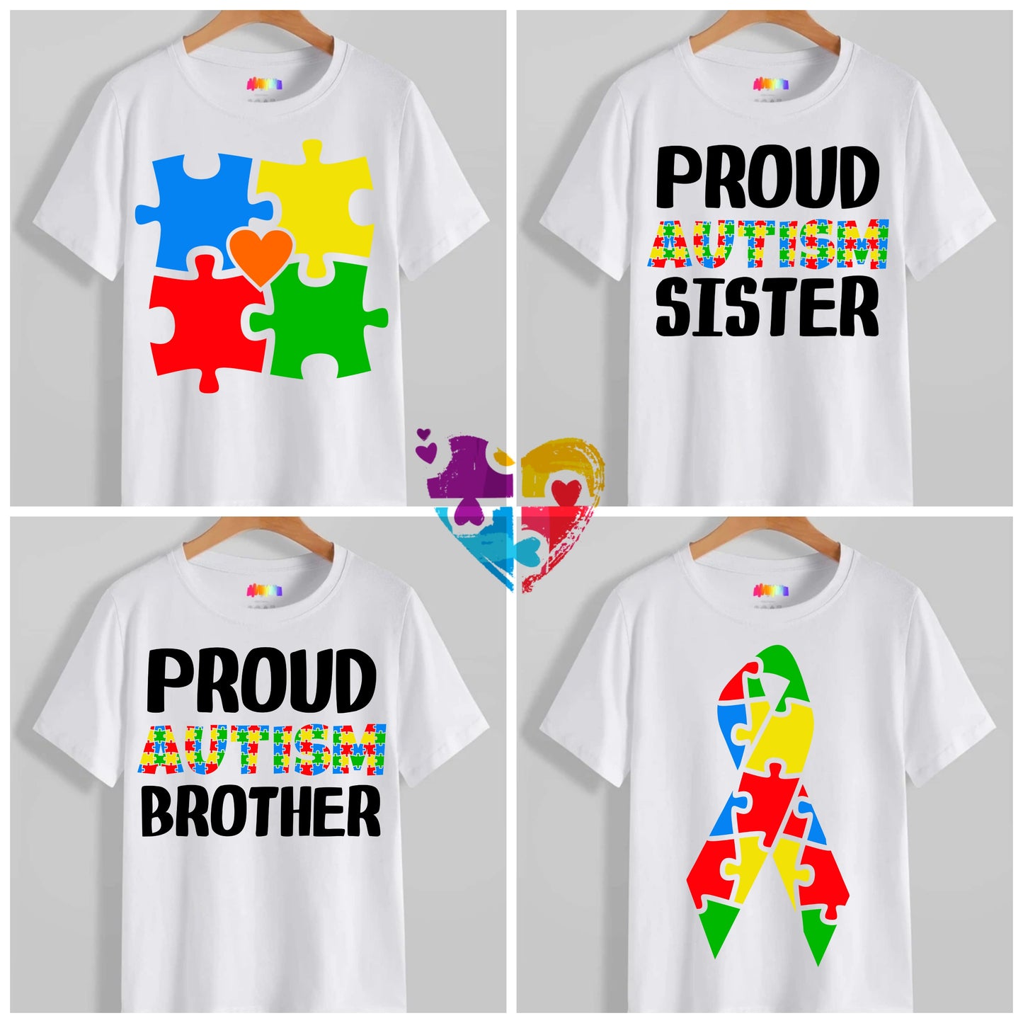 Autism T-shirt Images DTF/Sublimation Bundle