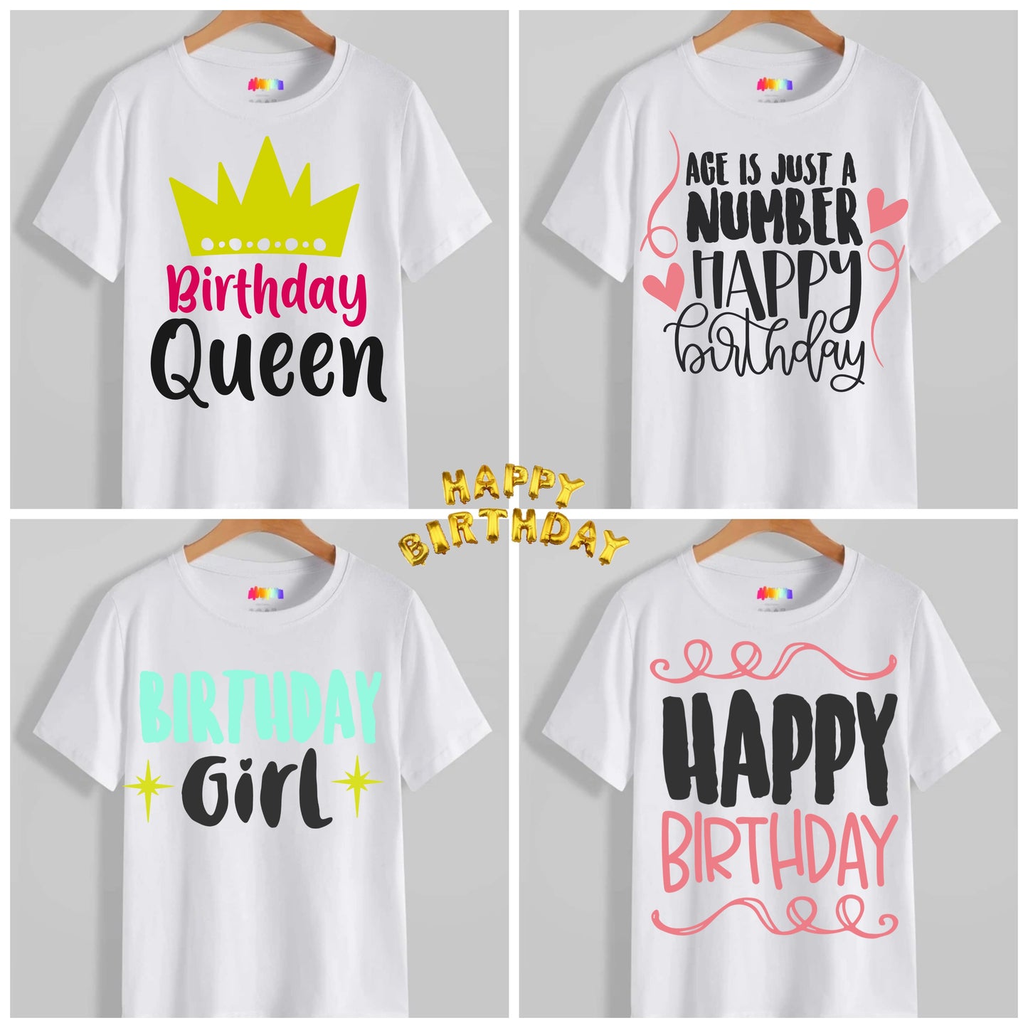 Adult Birthday T-shirt Images DTF/Sublimation Images Bundle