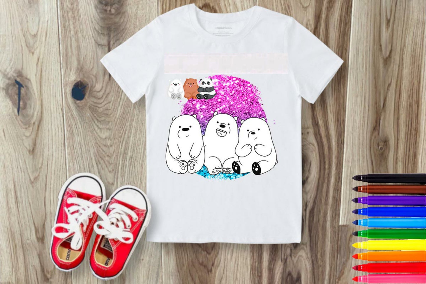 Coloring Cartoon Sublimation/DTF T-Shirt Images Bundle