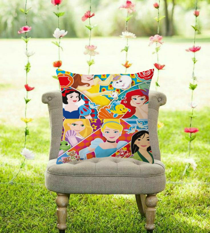 Princess Pillow Sublimation Images Bundle