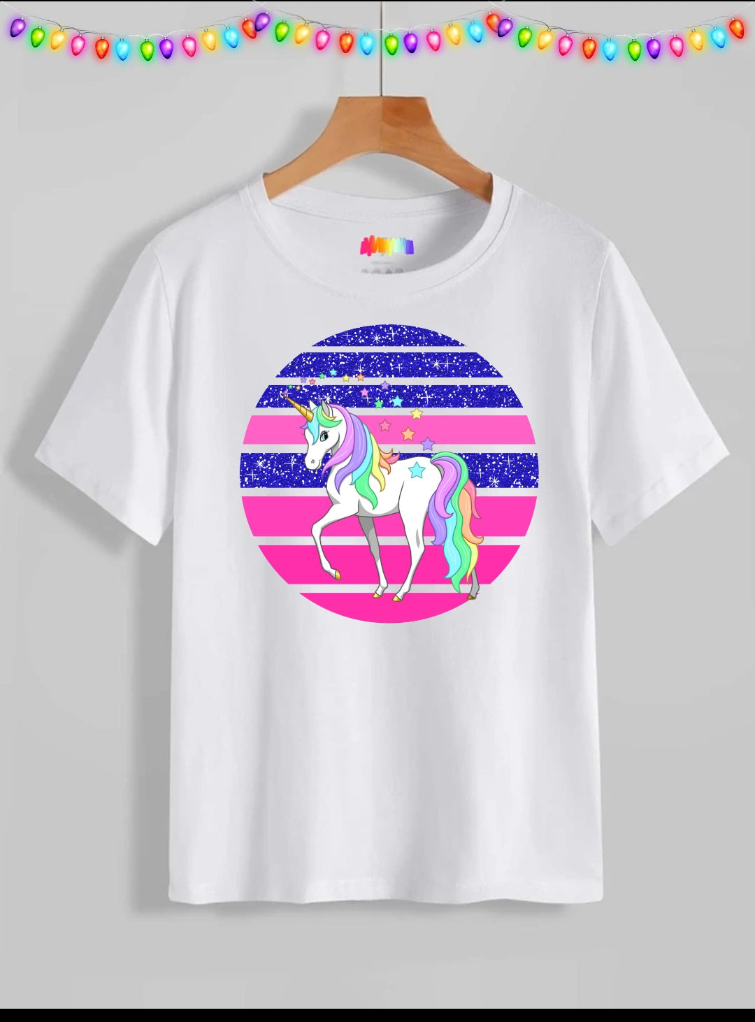 Cute Unicorn Sublimation/DTF T-Shirt Images Bundle