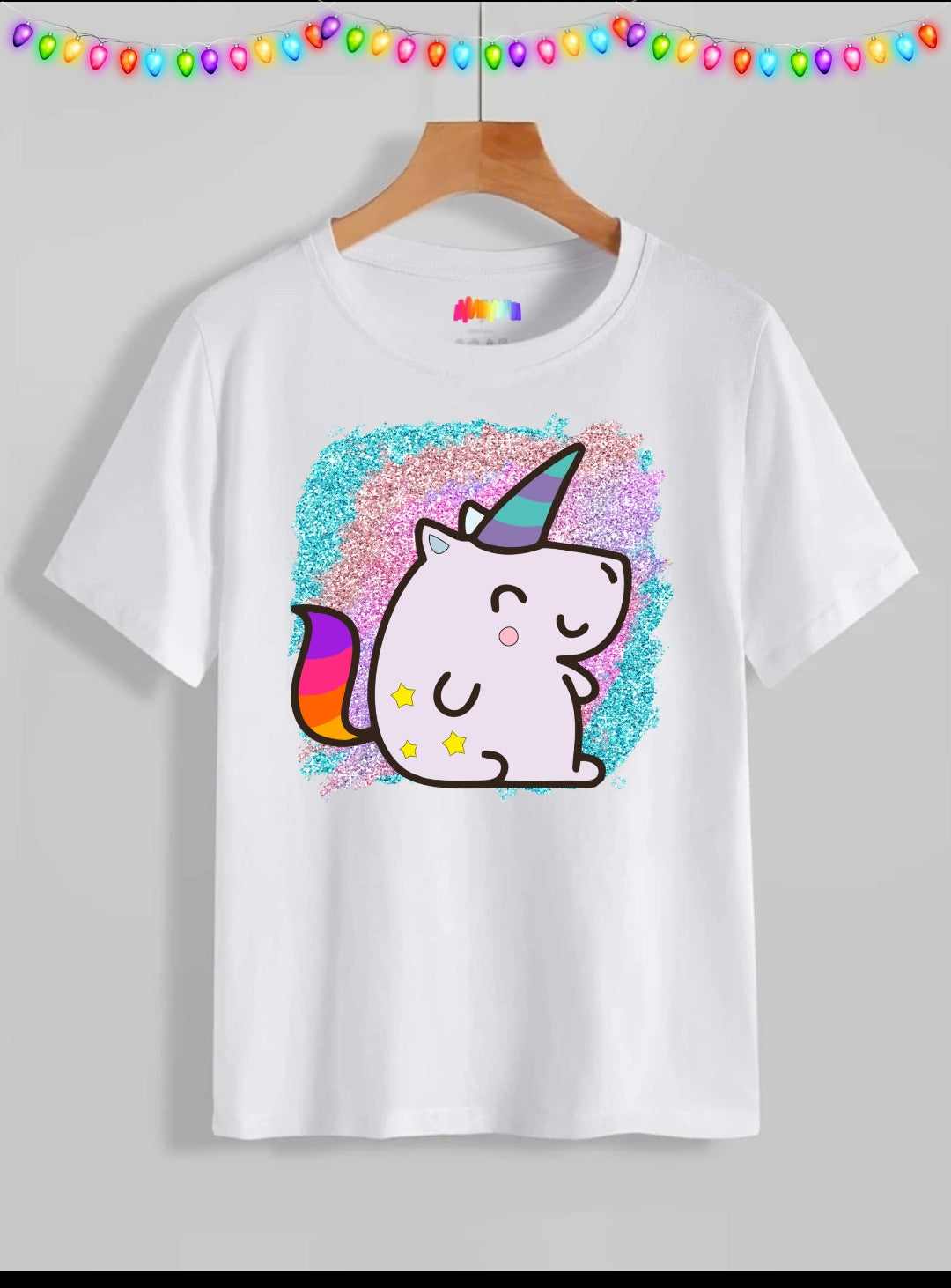 Cute Unicorn Sublimation/DTF T-Shirt Images Bundle