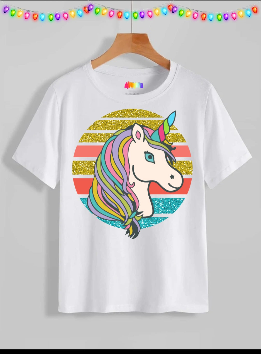 Cute Unicorn Sublimation/DTF T-Shirt Images Bundle