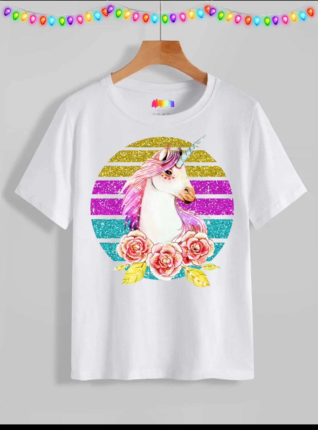 Cute Unicorn Sublimation/DTF T-Shirt Images Bundle