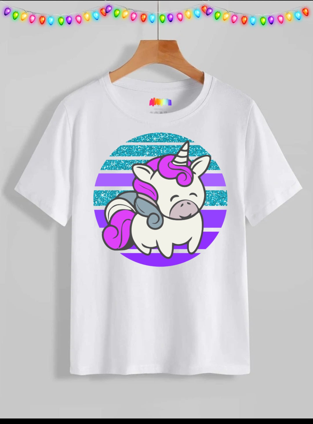 Cute Unicorn Sublimation/DTF T-Shirt Images Bundle