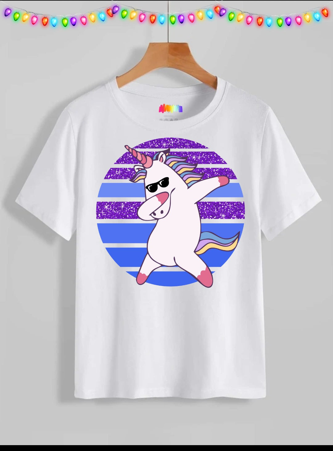 Cute Unicorn Sublimation/DTF T-Shirt Images Bundle