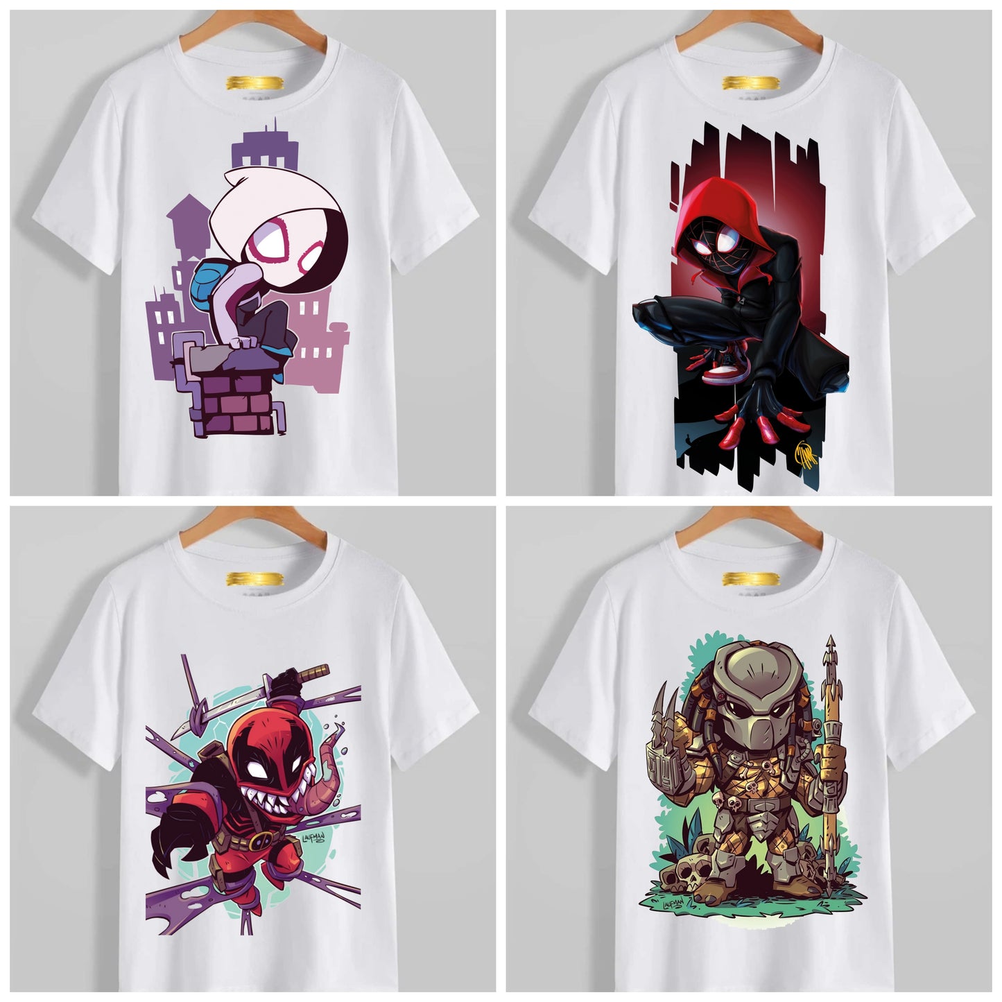 Kids Cartoon Sublimation/DTF T-Shirt Images Bundle