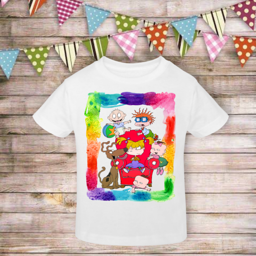 Rugrats Sublimation/DTF T-Shirt Images and Tumbler Bundle