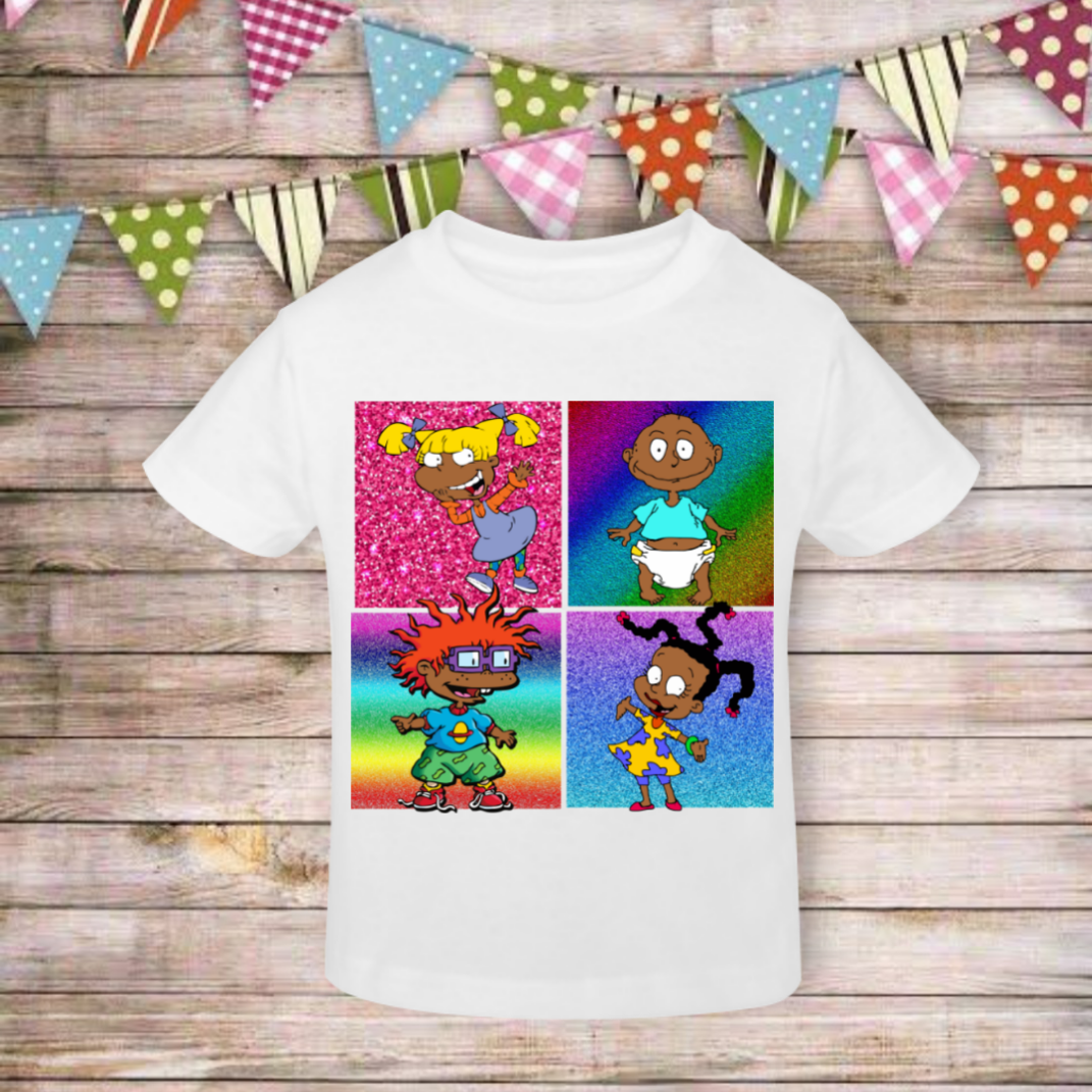 Rugrats Sublimation/DTF T-Shirt Images and Tumbler Bundle