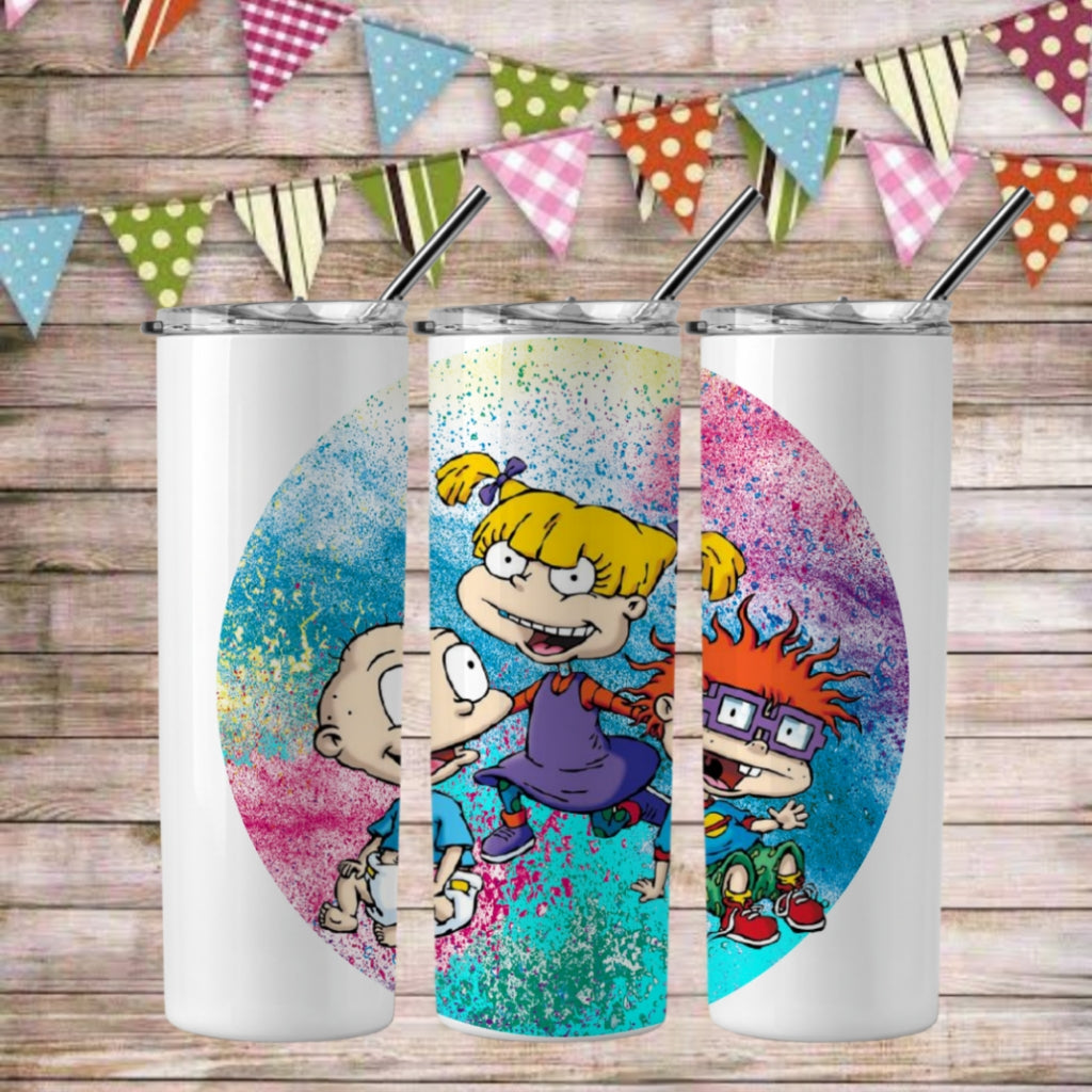 Rugrats Sublimation/DTF T-Shirt Images and Tumbler Bundle