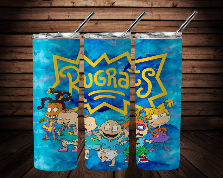 Rugrats Sublimation 12oz/15oz Tumbler/Sippy Cup Images Bundle