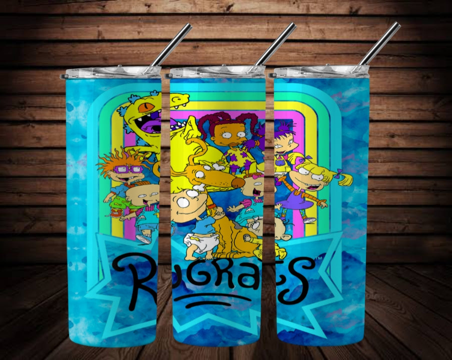 Rugrats Sublimation 12oz/15oz Tumbler/Sippy Cup Images Bundle