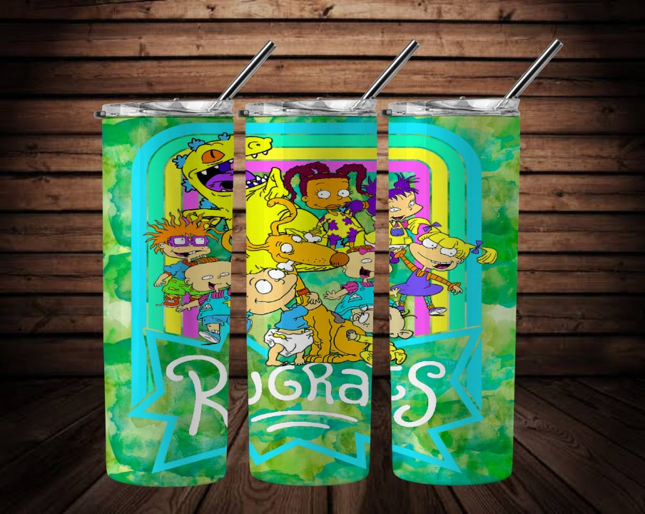 Rugrats Sublimation 12oz/15oz Tumbler/Sippy Cup Images Bundle