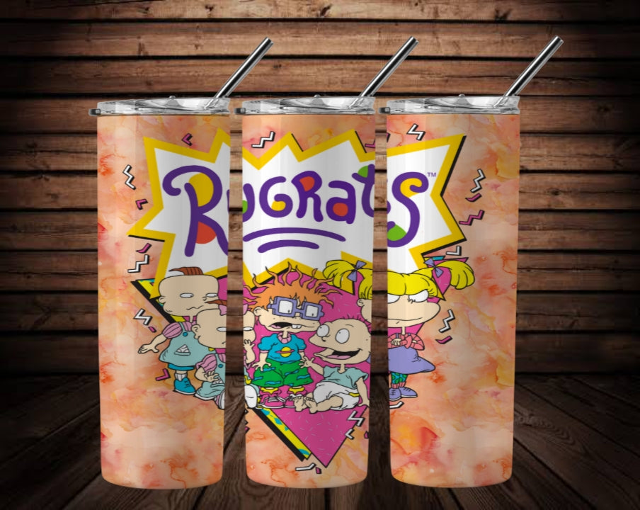 Rugrats Sublimation 12oz/15oz Tumbler/Sippy Cup Images Bundle