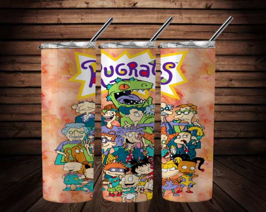 Rugrats Sublimation 12oz/15oz Tumbler/Sippy Cup Images Bundle