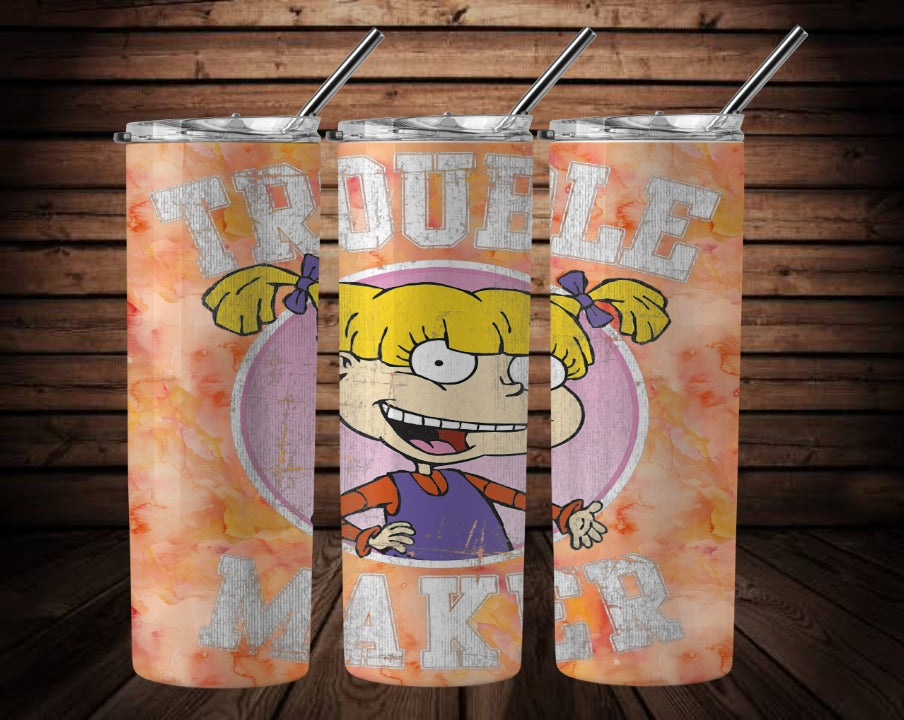 Rugrats Sublimation 12oz/15oz Tumbler/Sippy Cup Images Bundle