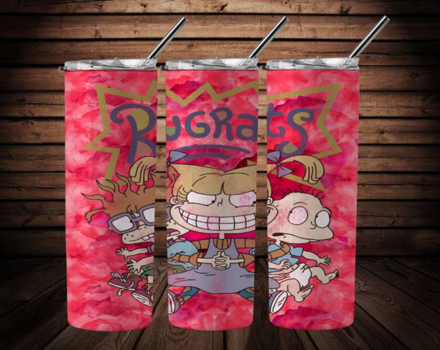 Rugrats Sublimation 12oz/15oz Tumbler/Sippy Cup Images Bundle