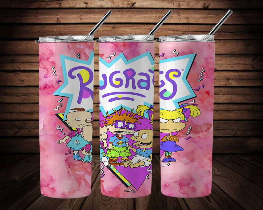 Rugrats Sublimation 12oz/15oz Tumbler/Sippy Cup Images Bundle