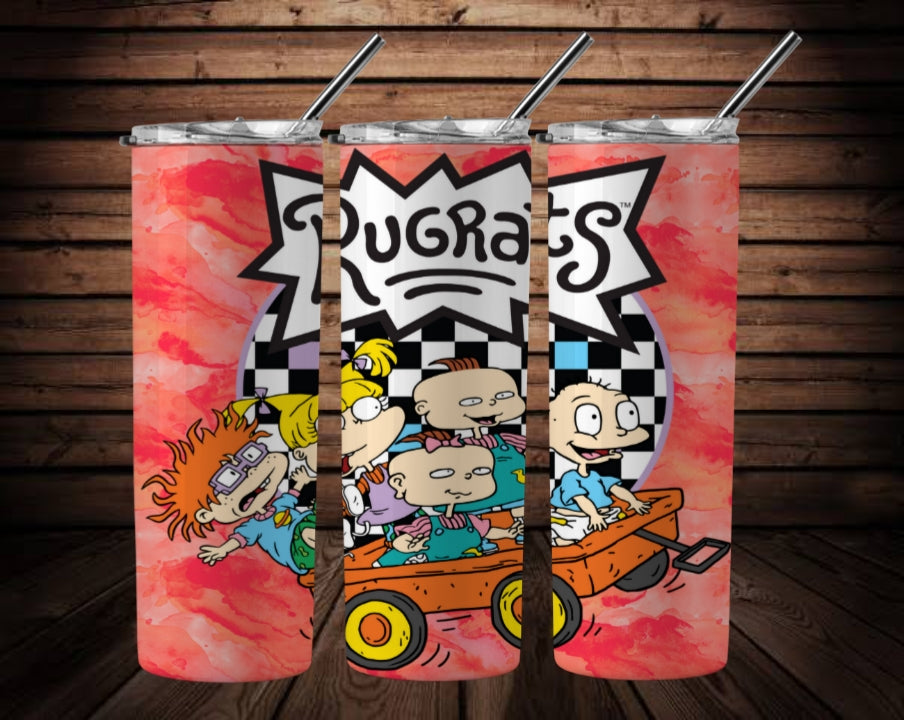 Rugrats Sublimation 12oz/15oz Tumbler/Sippy Cup Images Bundle