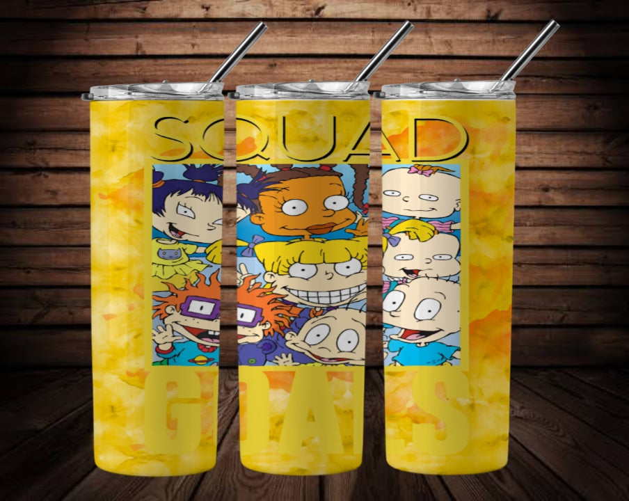 Rugrats Sublimation 12oz/15oz Tumbler/Sippy Cup Images Bundle