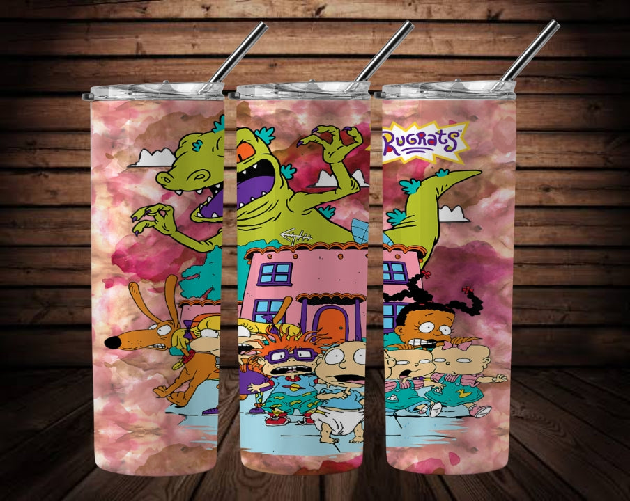 Rugrats Sublimation 12oz/15oz Tumbler/Sippy Cup Images Bundle