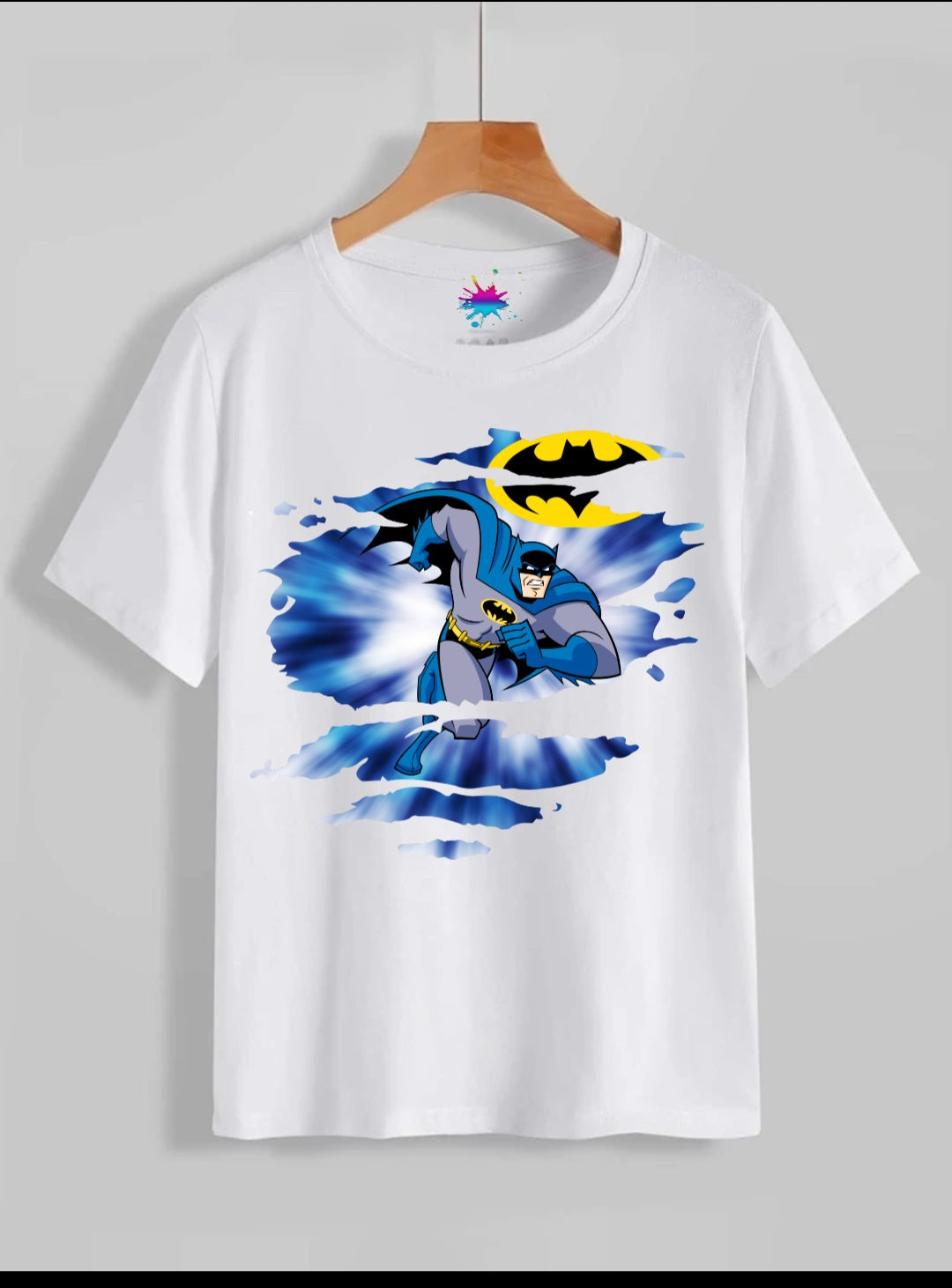 45+ Kids Torn SuperHero Sublimation T-Shirt Images Bundle