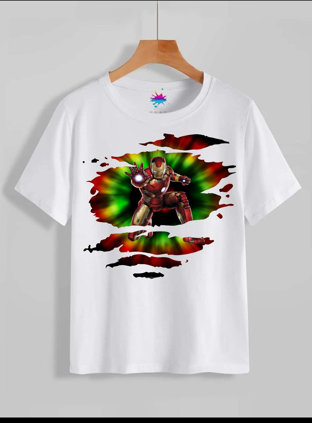 45+ Kids Torn SuperHero Sublimation T-Shirt Images Bundle