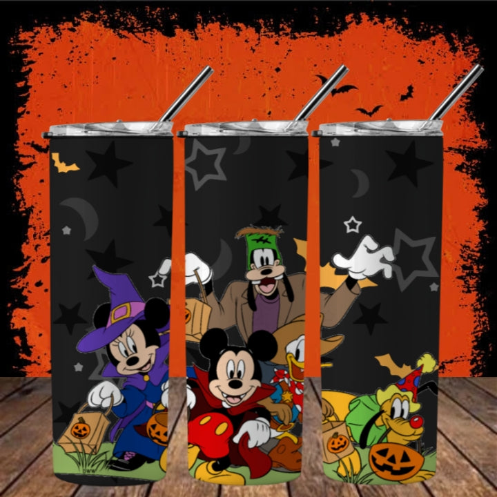 40 Diznee Halloween Sublimation 20oz Images Bundle