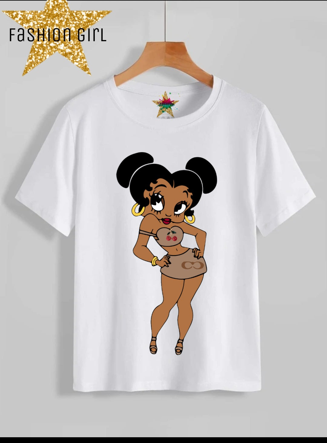 Fashion Girl Sublimation/DTF T-Shirt Images Bundle