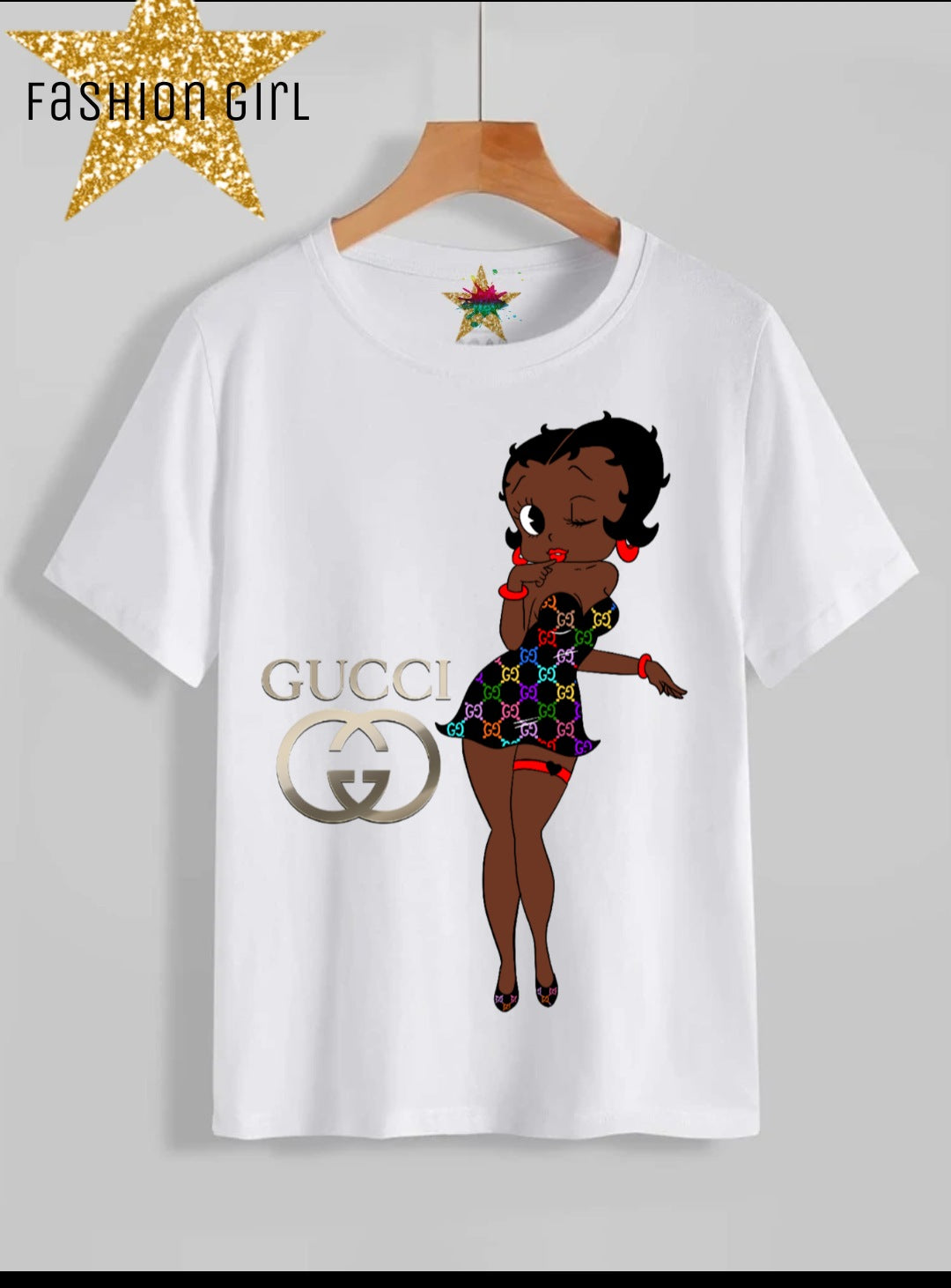 Fashion Girl Sublimation/DTF T-Shirt Images Bundle