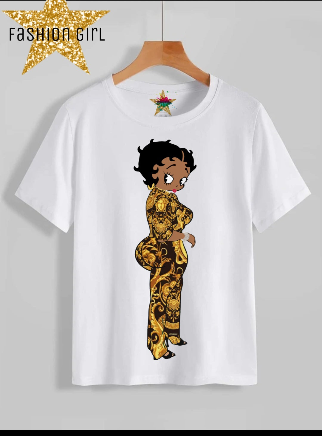 Fashion Girl Sublimation/DTF T-Shirt Images Bundle