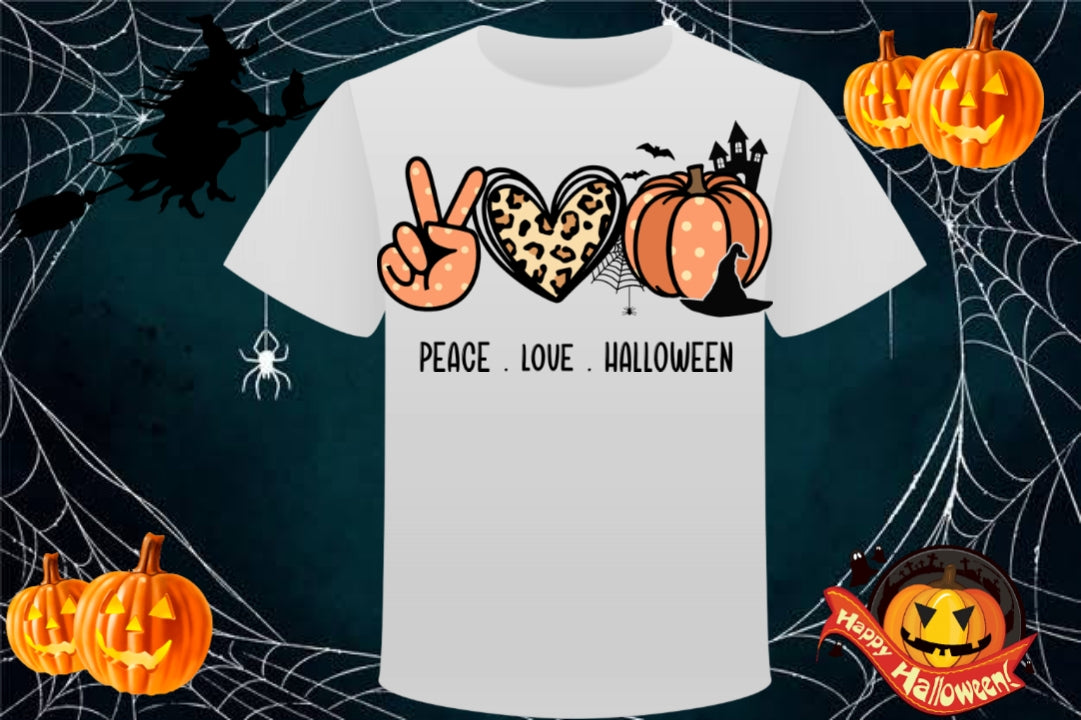 50+ Cute Halloween Sublimation T-Shirt Images Bundle