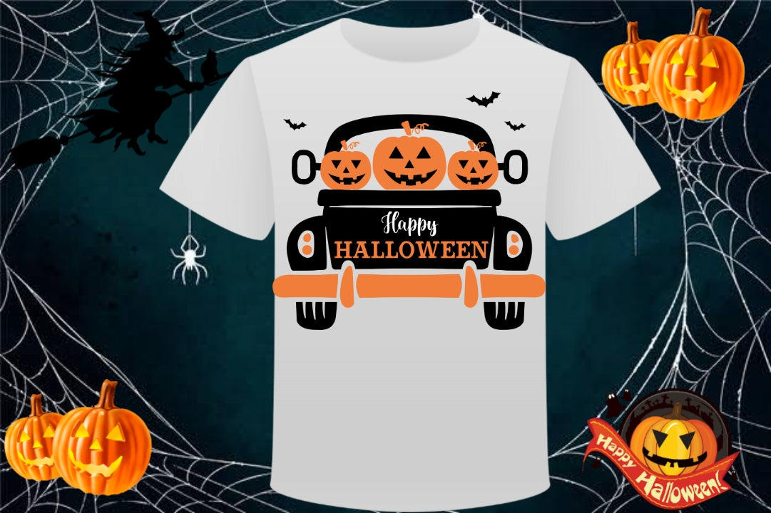 50+ Cute Halloween Sublimation T-Shirt Images Bundle