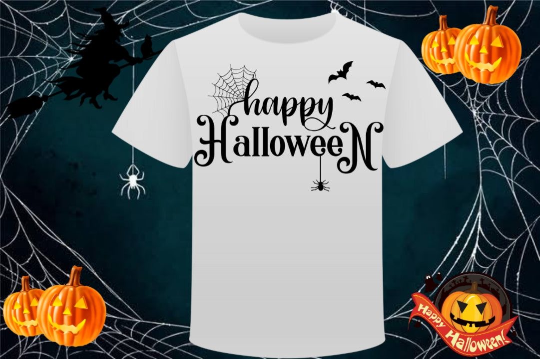 50+ Cute Halloween Sublimation T-Shirt Images Bundle