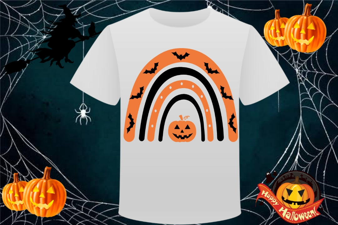 50+ Cute Halloween Sublimation T-Shirt Images Bundle