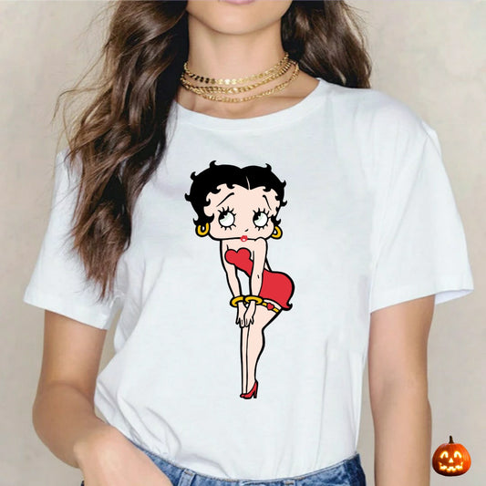 Betty Boop T-shirt Images DTF/Sublimation Bundle