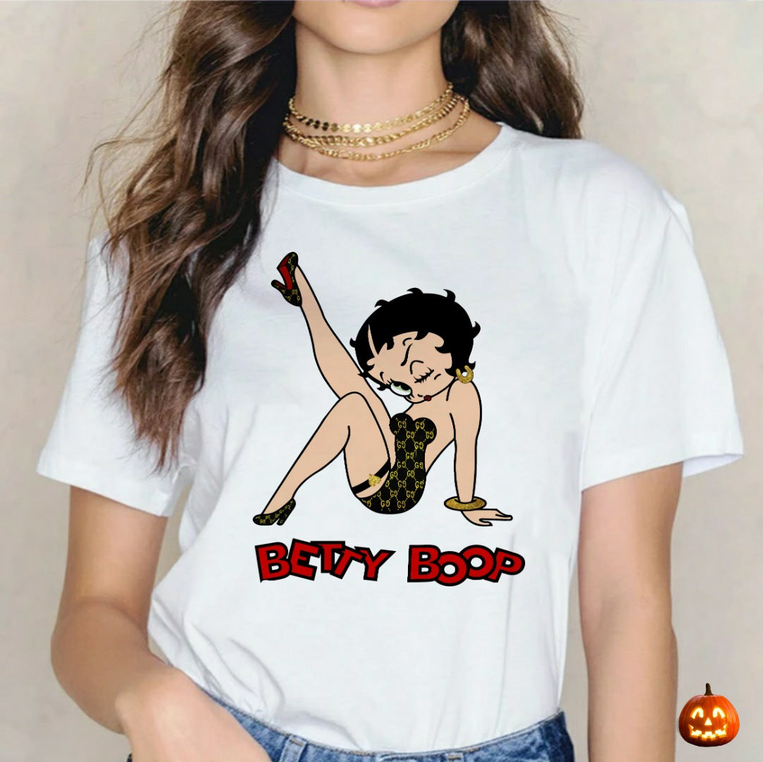 Betty Boop T-shirt Images DTF/Sublimation Bundle