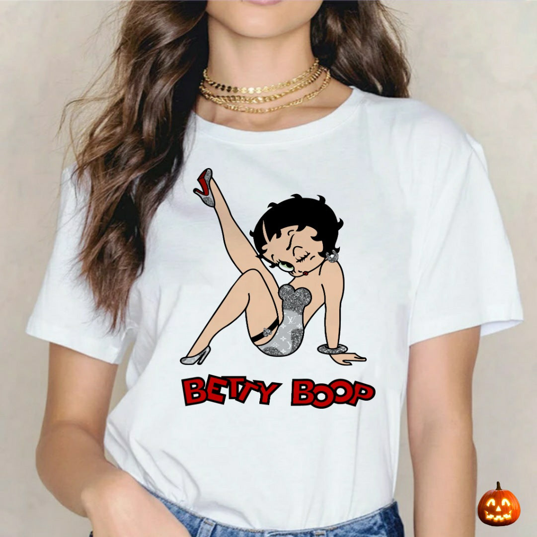 Betty Boop T-shirt Images DTF/Sublimation Bundle