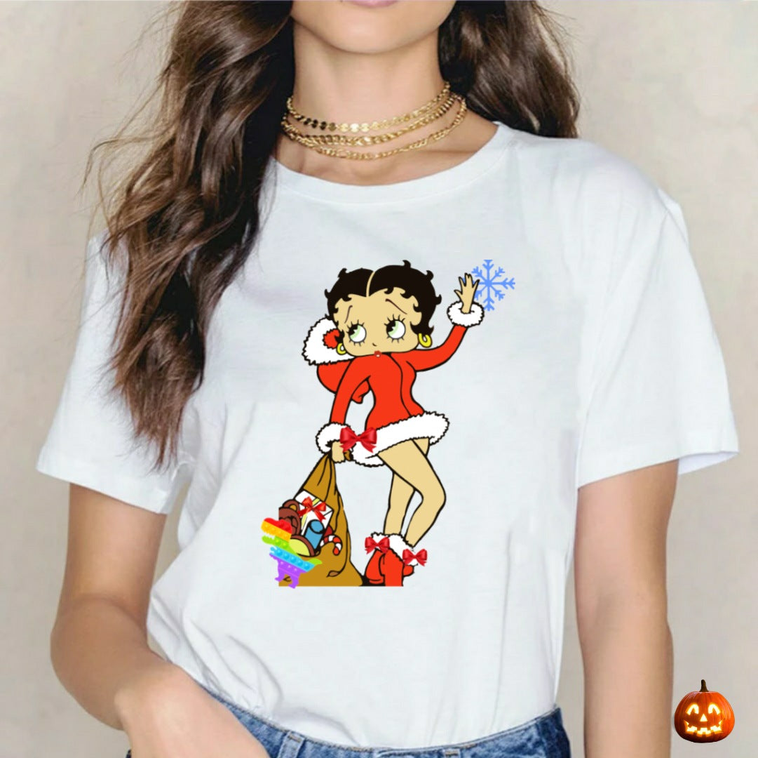 Betty Boop T-shirt Images DTF/Sublimation Bundle