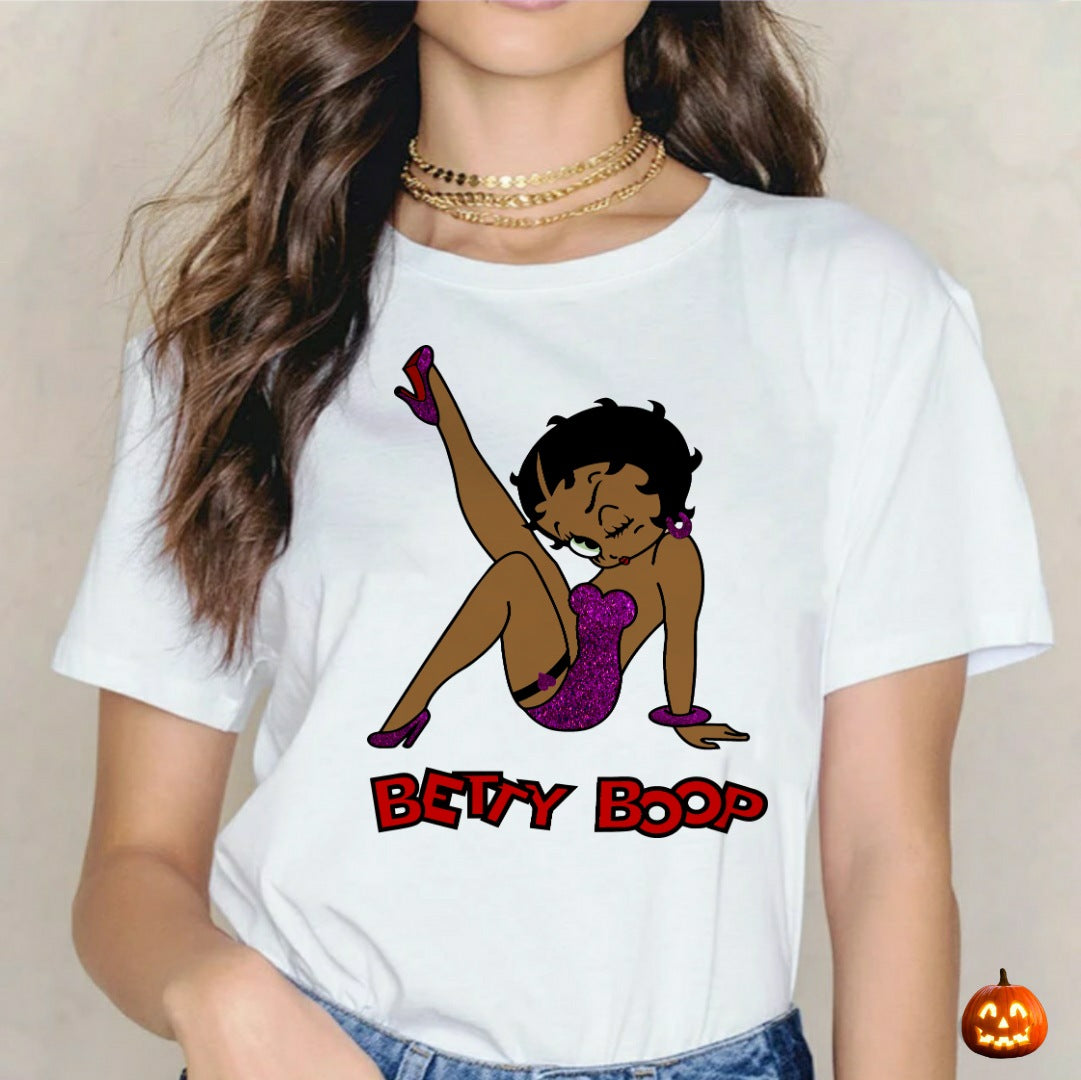 Betty Boop T-shirt Images DTF/Sublimation Bundle