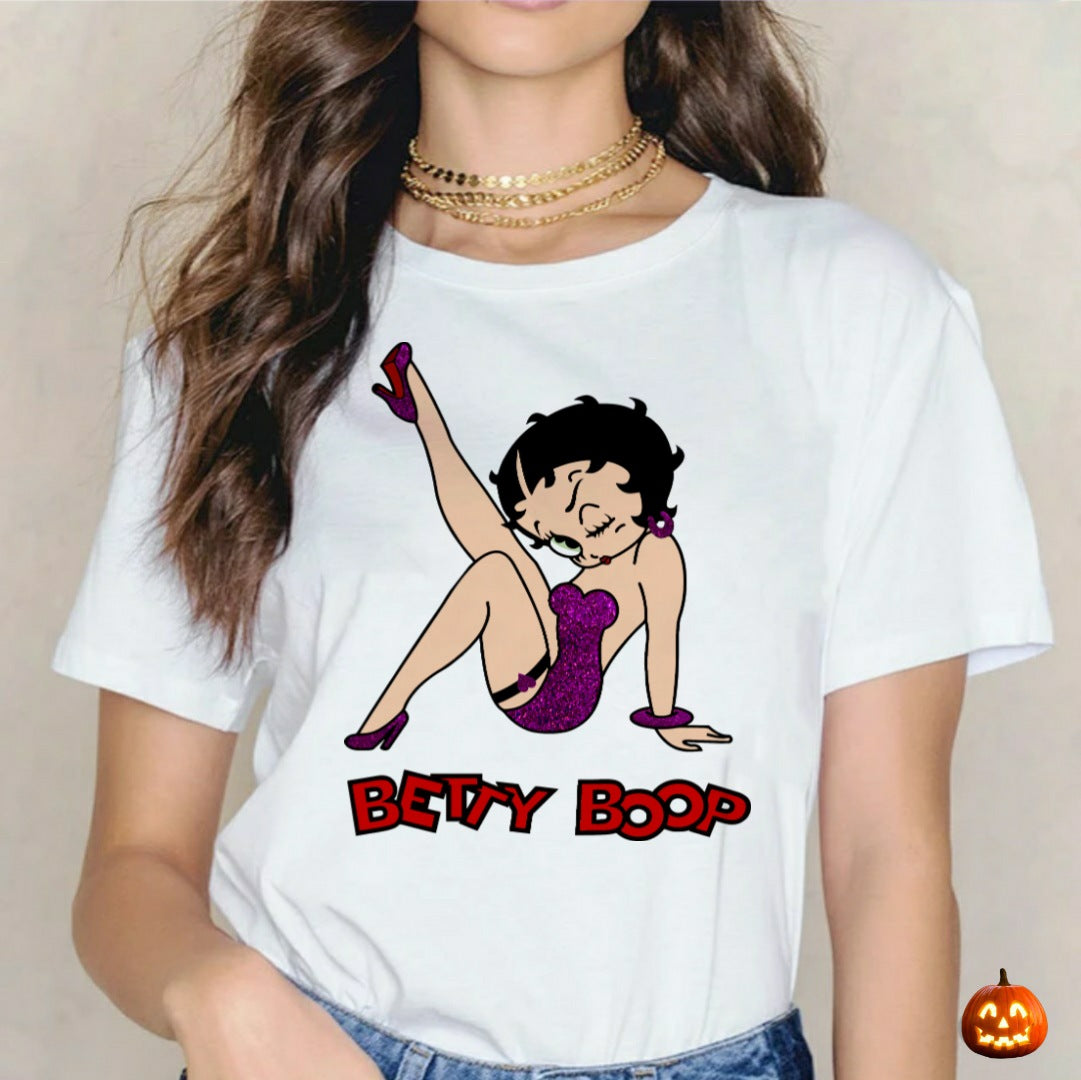 Betty Boop T-shirt Images DTF/Sublimation Bundle