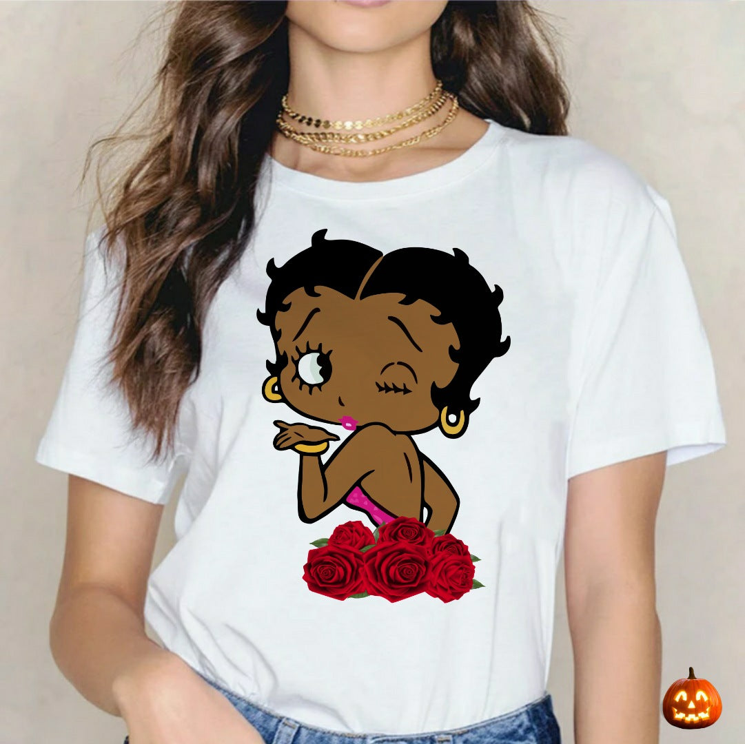 Betty Boop T-shirt Images DTF/Sublimation Bundle