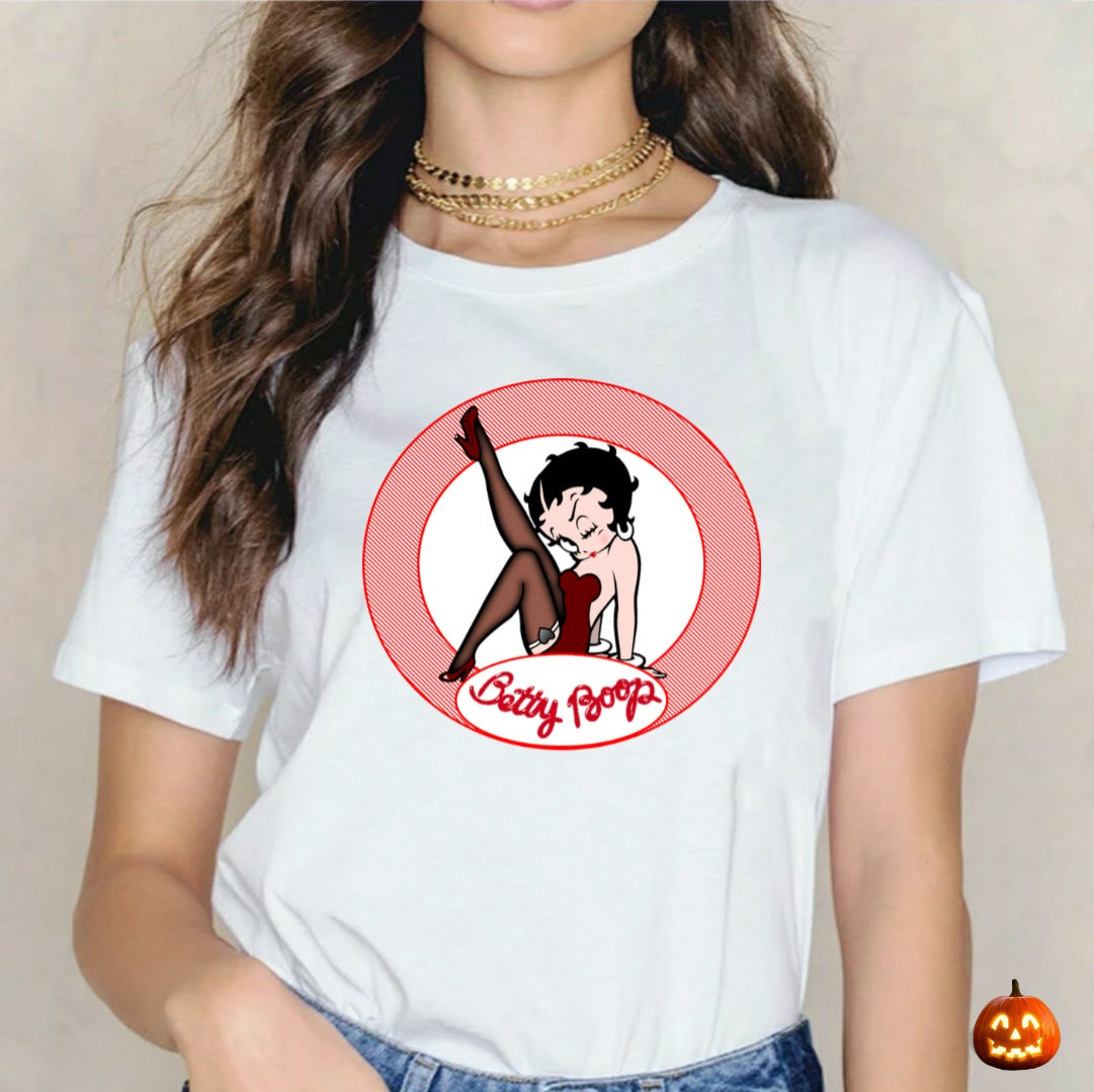 Betty Boop T-shirt Images DTF/Sublimation Bundle